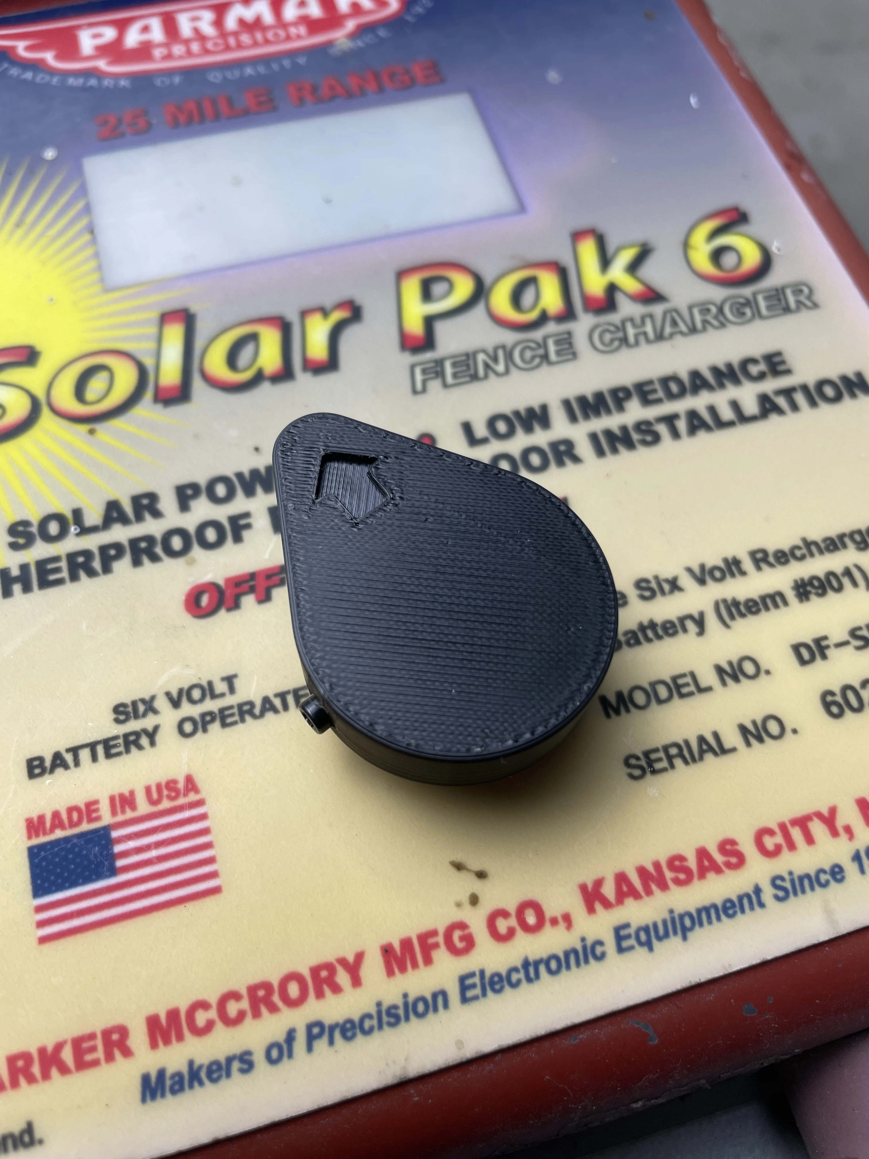 Solar Pak Knob